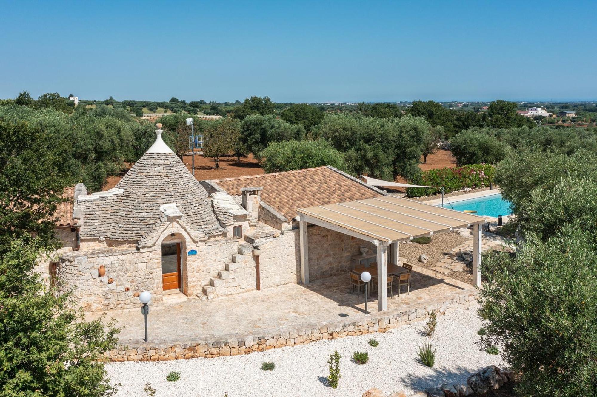 Trullo Fantastico Villa Castellana Grotte Eksteriør bilde